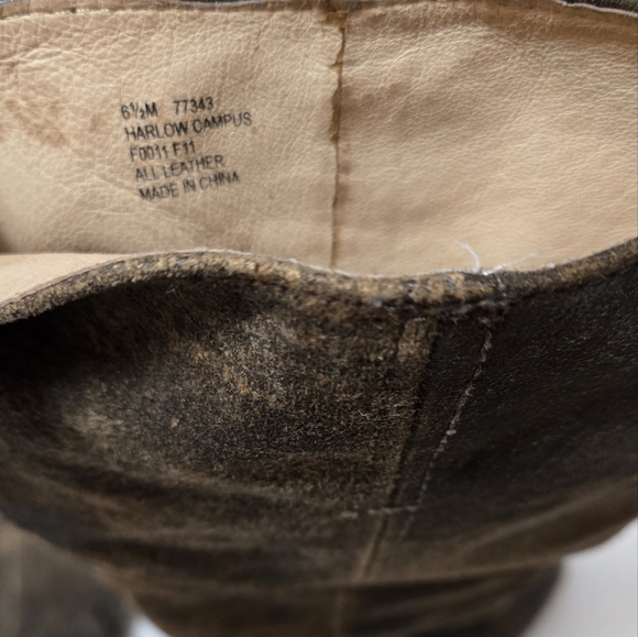 Frye Harlow Campus Boot Size 6.5 - Picture 4 of 5